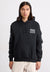GRAPHIC - Sweat à capuche - black