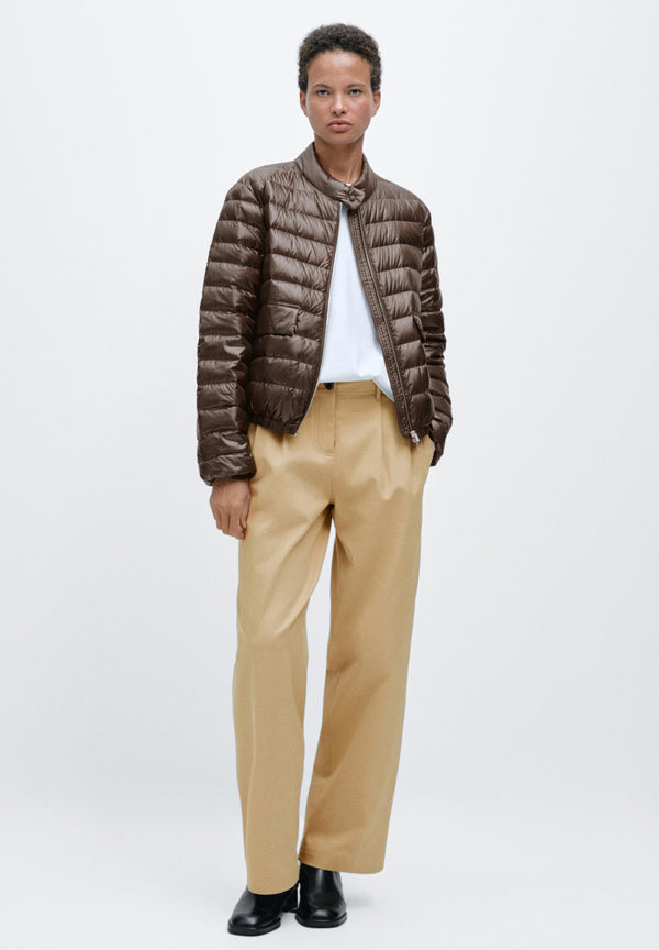 WATER-REPELLENT - Doudoune - dark brown