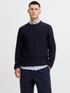JJROY CREW NECK - Pullover - sky captain