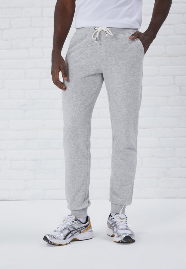 Pantalon de survêtement - mottled light grey