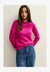 CREW NECK - Pullover - deep pink