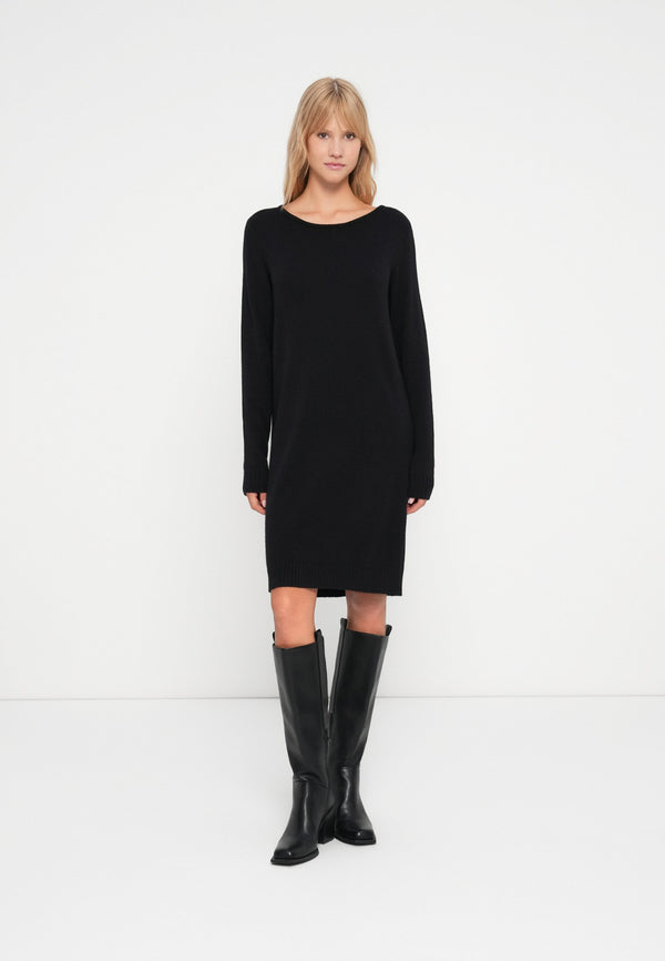 VIRIL DRESS - Robe pull - black