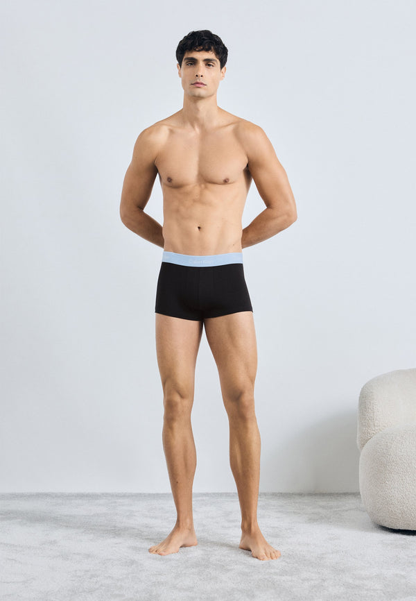 LOW RISE TRUNK ICON STRETCH 5 PACK - Boxers - black bodies/fall berry/frozen