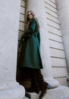Manteau classique - groen