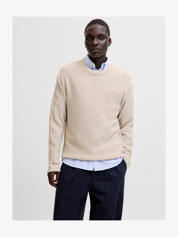 JJROY CREW NECK - Pullover - moonbeam