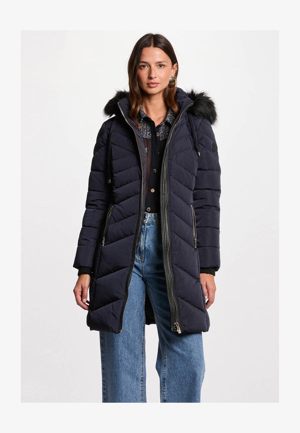 LEA - Doudoune - marine m