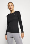 CREW NECK ACTIVE WARM - Caraco - black