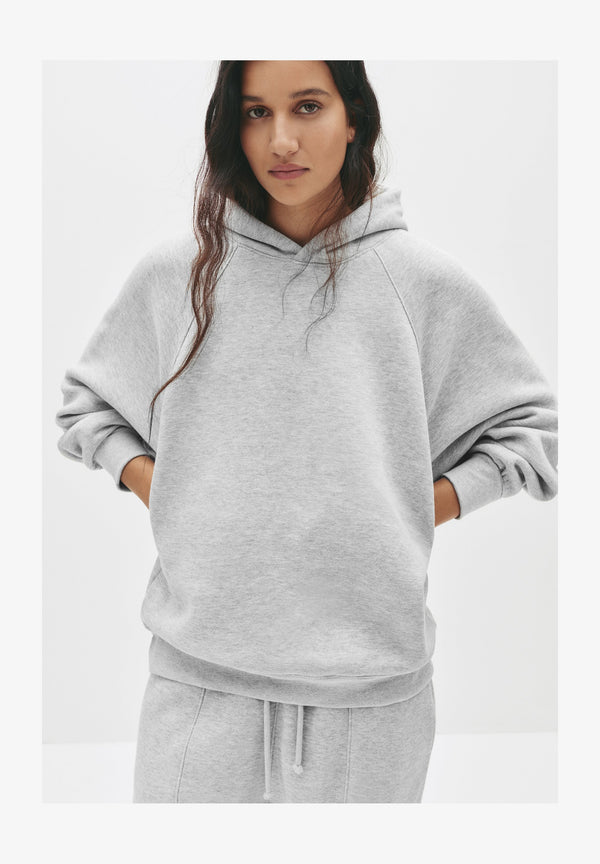 OVERSIZED - Sweat à capuche - light grey