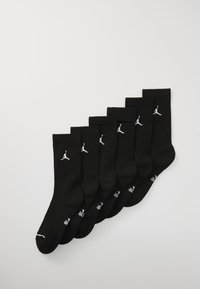 CUSH CREW 6 PACK - Chaussettes de sport - black/white