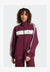 BLOCKED - Sweat zippé - maroon cream white