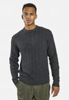 LIAM REGULAR FIT - Pullover - dark grey