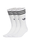 3S HIGH CR S 3 PACK - Chaussettes - white white white