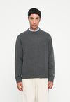 JORNORREBRO CREW NECK - Pullover - dark grey melange