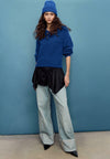 SOFT-TOUCH - Pullover - metallic blue