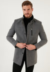 Regular Fit - Manteau court - light grey