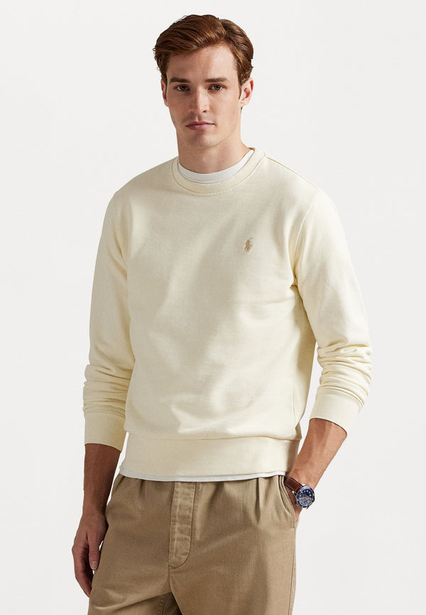 LOOPBACK FLEECE SWEATSHIRT - Sweatshirt - clubhouse cream