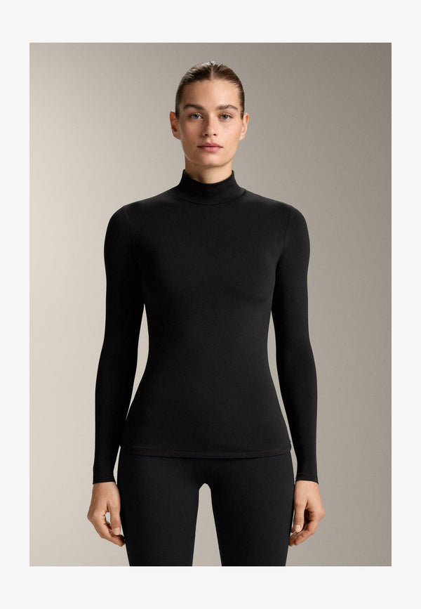 LONG SLEEVED BASE LAYER - Caraco - black