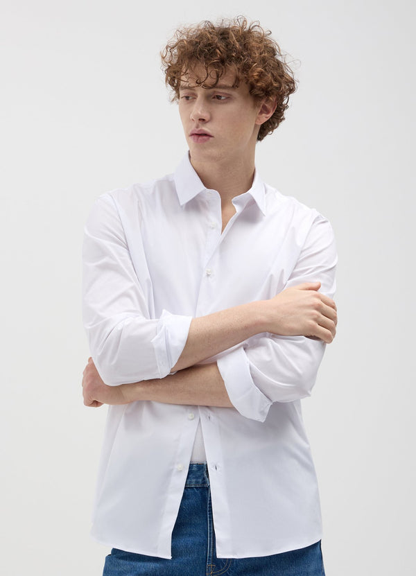 IN STRETCH - Chemise classique - bianco