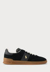 VARICK SUEDE & OXFORD SNEAKER - Baskets basses - black