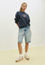 EMBROIDERED LONDON - Sweatshirt - mottled dark blue