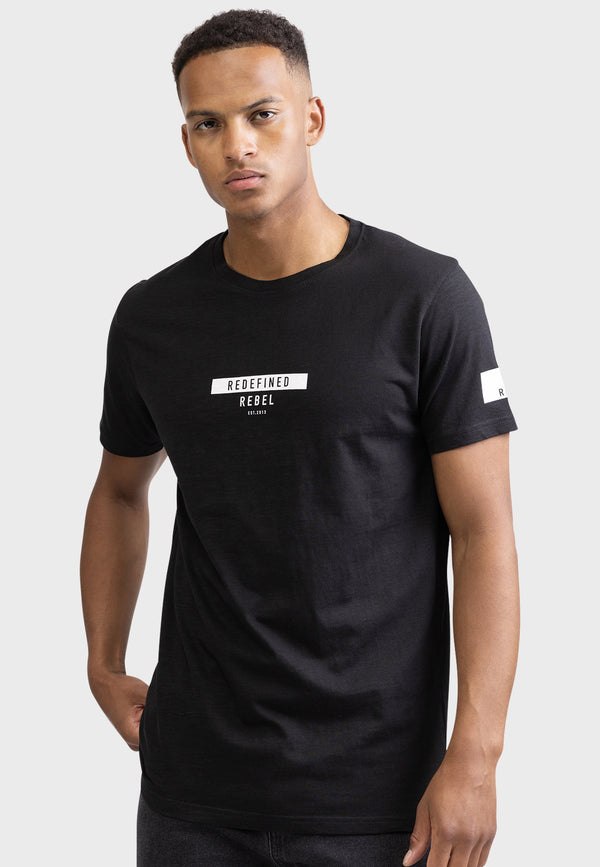 GUTI TEE - T-shirt imprimé - black