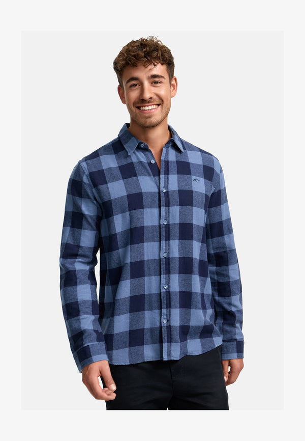 LANGARM - Chemise - china blue