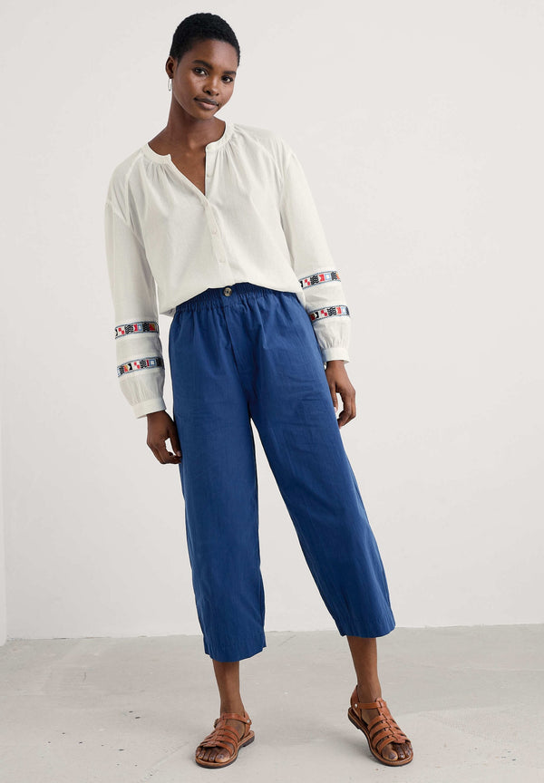 WEAVING - Blouse - white chalk