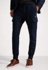 DOUBLE-KNIT CARGO JOGGER PANT - Pantalon de survêtement - aviator navy