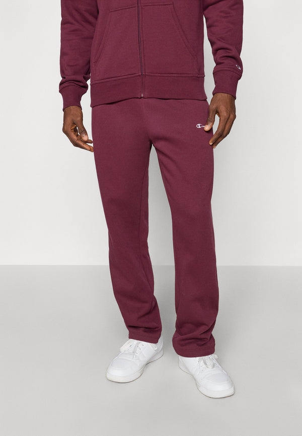 ICONS STRAIGHT HEM PANTS - Pantalon de survêtement - bordeaux