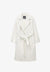 WITH BELT - Trench - white