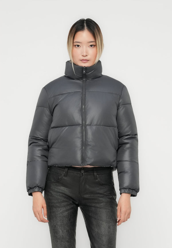 PCJIMMA REVERSIBLE - Manteau d'hiver - asphalt