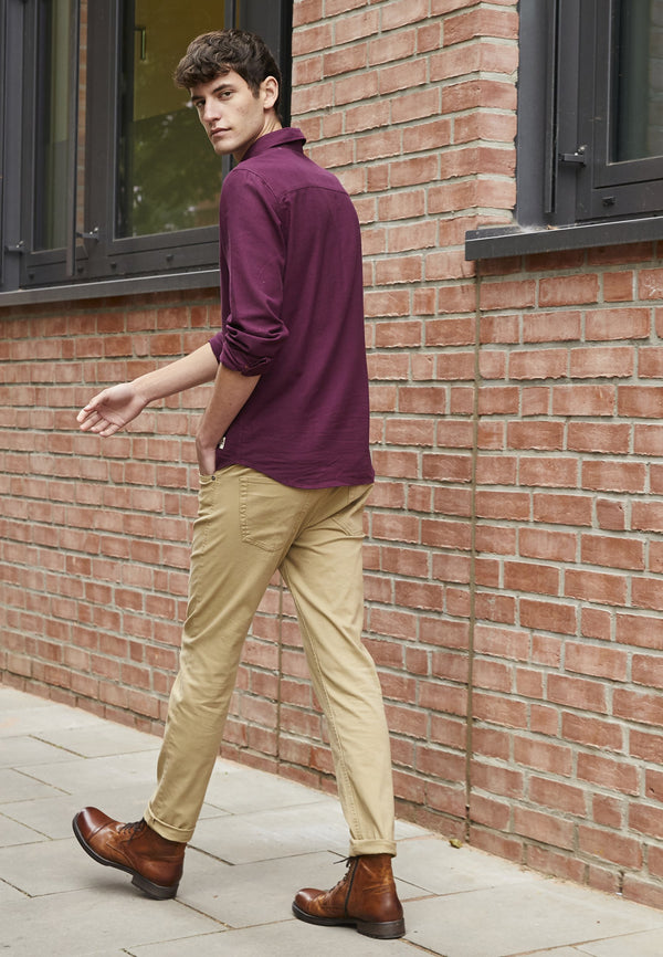 JFWRUSSEL - Bottines à lacets - cognac