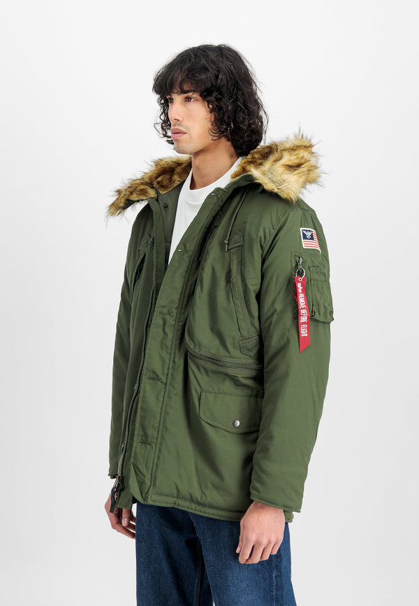 POLAR UNISEX - Parka - dark green