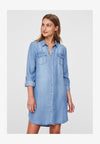 Robe en jean - light blue denim
