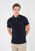 SLIM - Polo - dark blue
