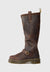ANISTONE HIGH UNISEX - Bottes à plateau - dark brown