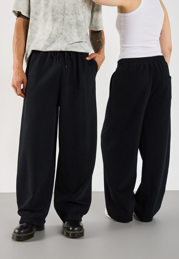 BARREL JOGGER UNISEX - Pantalon de survêtement - black