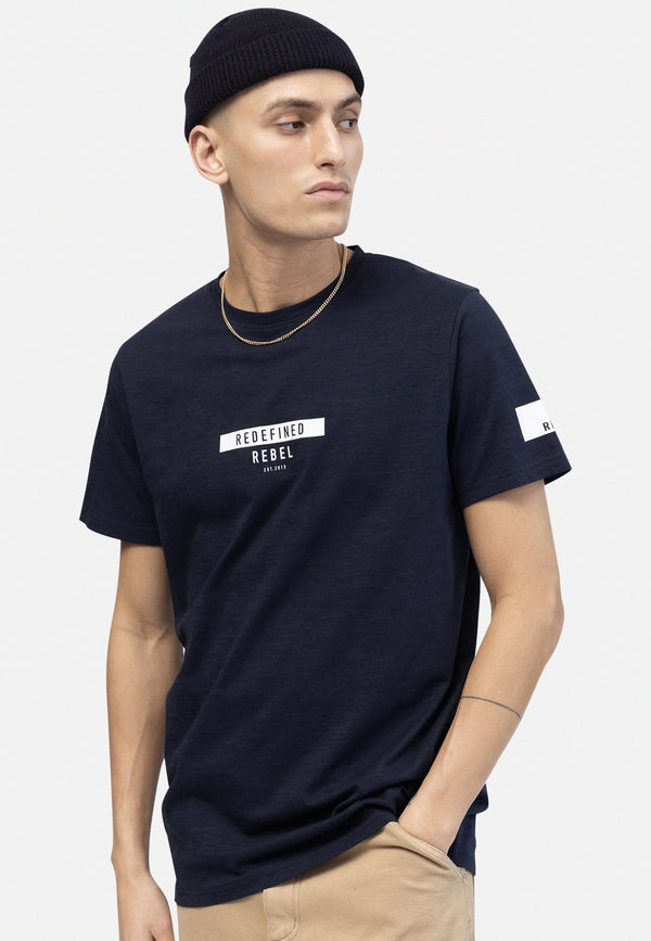 GUTI TEE - T-shirt imprimé - sky captain