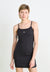 MONA TANK DRESS - Robe en jersey - digital black