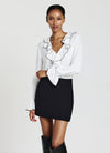 ROUCHES - Blouse - bianco lana