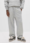 BAGGY - Pantalon de survêtement - light grey