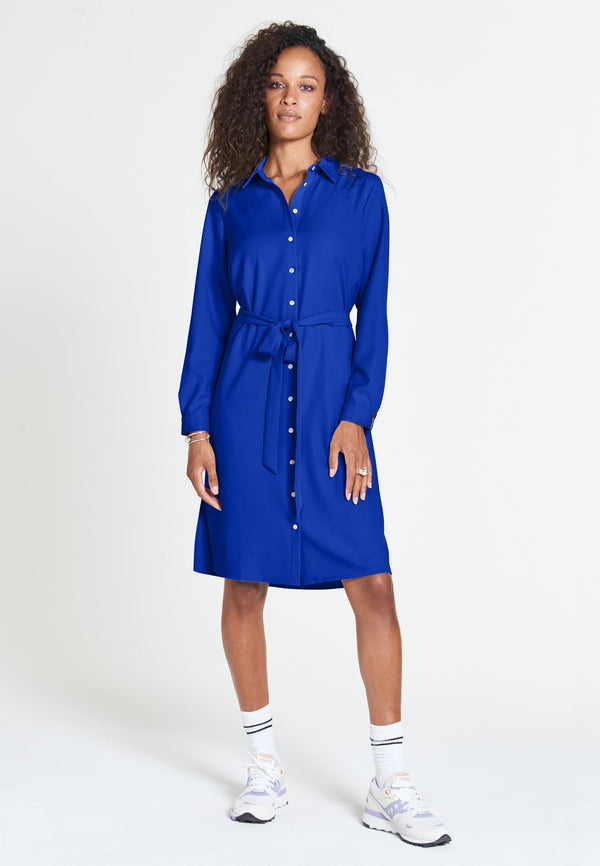 JOPLIN - Robe chemise - cobolt