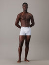 TRUNK 3 PACK COTTON STRETCH - Shorty - Panty - white