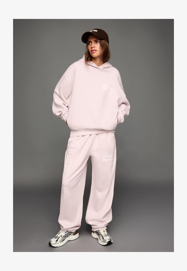 PRINTED - Sweat à capuche - light pink