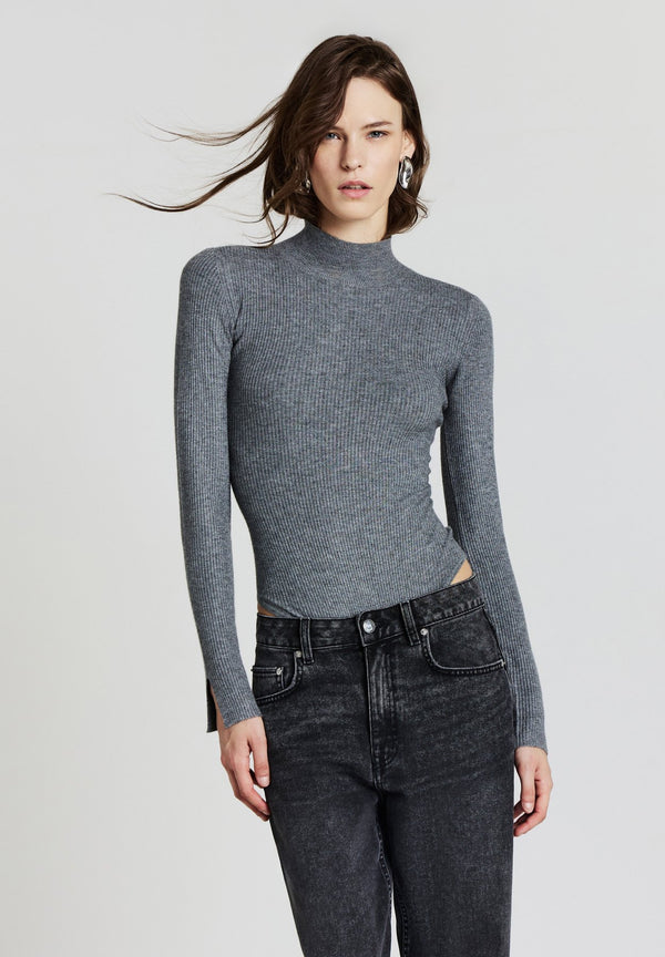 Blouse - grigio scuro melange