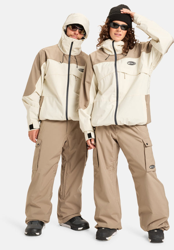 SNOW DOWN CARGO - Pantalons de ski - fallen rock