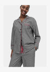 XBU BRUSHED REVERE SET - Pyjama - black mix