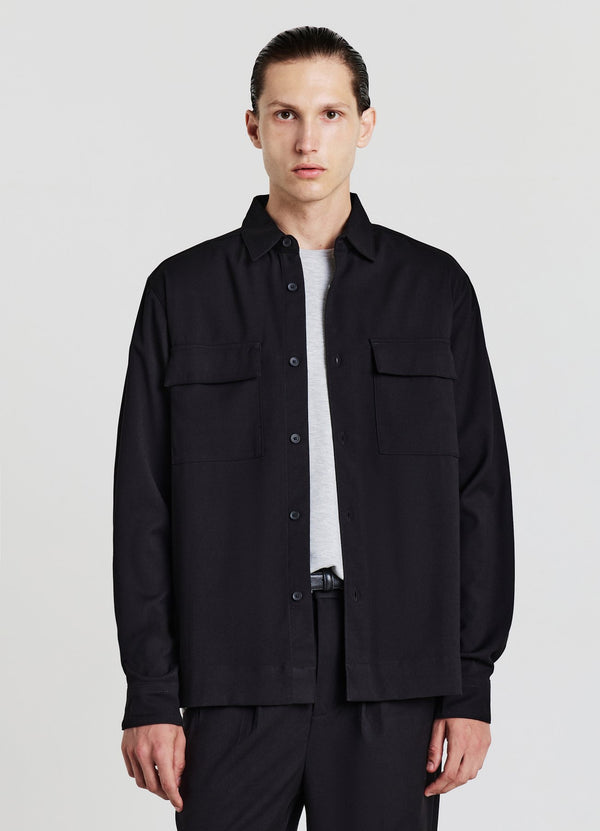 CON TASCONI - Chemise - nero