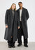 OVERSIZED CLASSIC COAT UNISEX - Manteau classique - dark grey