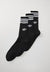 3S HIGH CR S 3 PACK - Chaussettes - black